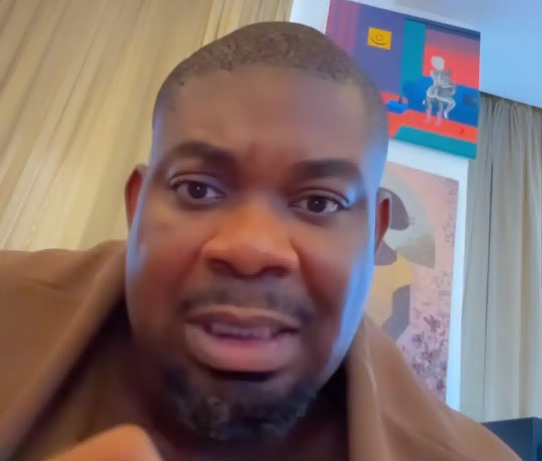 Don Jazzy baffled by iPhone 16 glitch, loses contacts when copying details, seeks help from fans