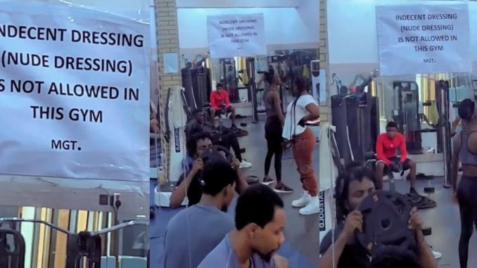 "They go loose customers ooo" – Reactions as Imo State gym enforces modesty with new dress code rules (WATCH)