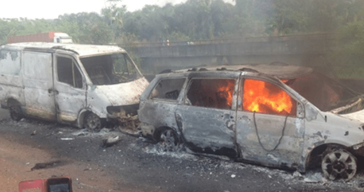 18 passengers roasted In tragic ghastly moto accident in Ogun