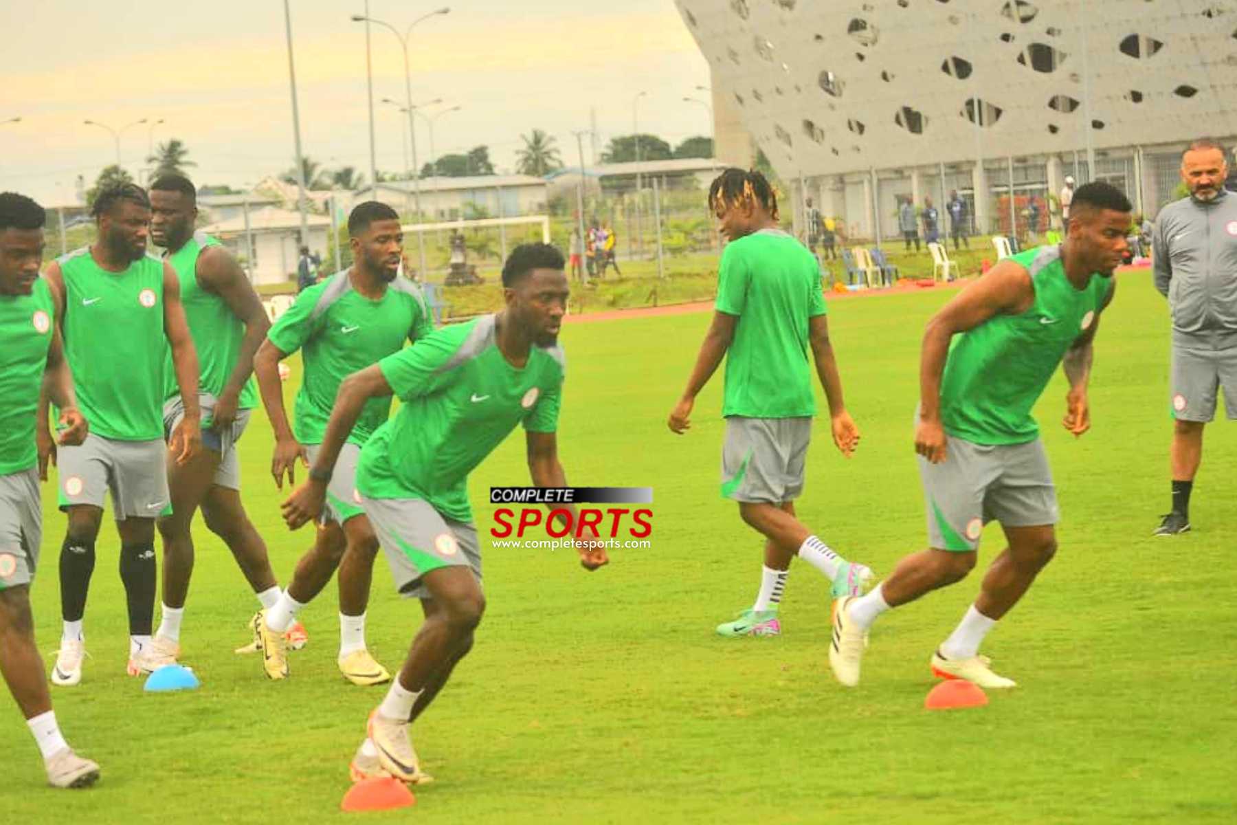 AFCON 2025Q: Ndidi, Obasogie Hit Uyo; Nine Players Now In Camp