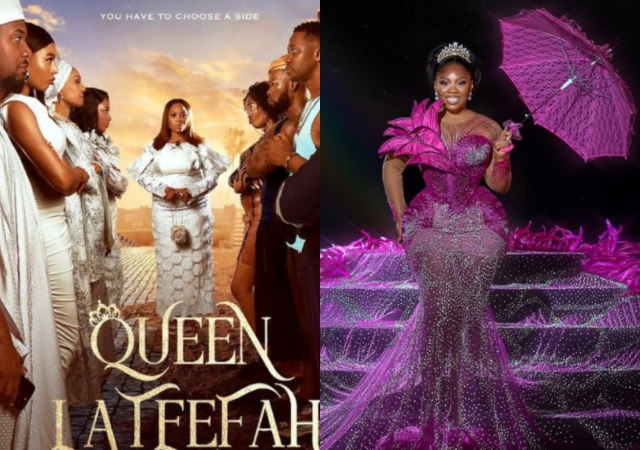 Actors rave over Wumi Toriola’s gorgeous outfit after the premiere Queen Lateefah film