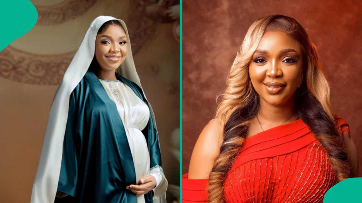 Actress Ekene Umenwa Welcomes 1st Child, Honours Mother Mary in Sweet Video: “She’s a True Devotee”