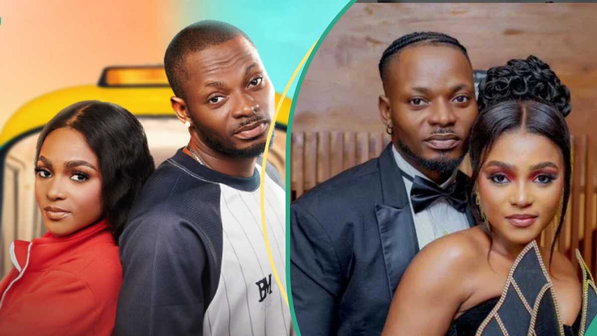 BBNaija Kassia creates tension as she tirelessly rocks husband Kellyrae during Biggie’s pool party