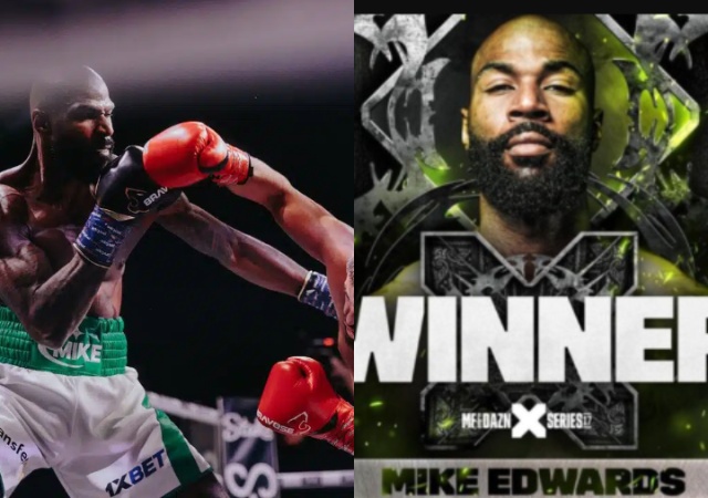 BBNaija Mike Edwards Wins Professional Boxing Match Debut