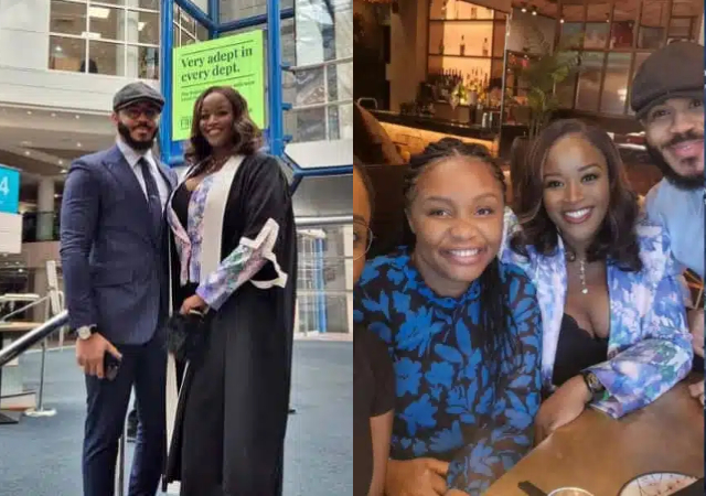 BBNaija's Ozo joyfully celebrates elder sister as she becomes a General Practitioner in the UK