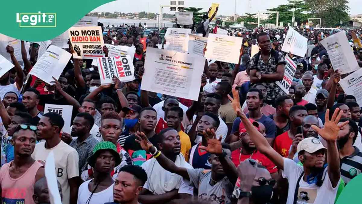 BREAKING: Tension as Protest Breaks Out in Abuja, Details Emerge