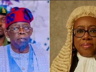 BREAKING: Tinubu swears in Justice Kekere-Ekun as CJN