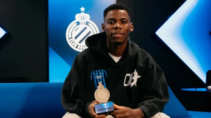 Belgium: Onyedika scoops Club Brugge’s Player of the Month