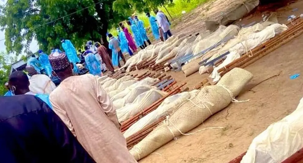 Boko Haram: Yobe Govt buries 34 victims of Mafa attack