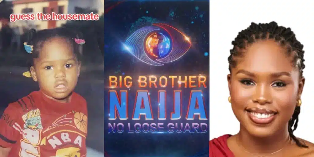 BBNaija: Chizoba causes stir as her childhood photo surfaces online