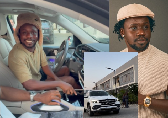 Comedian And Skit Maker Officer Woos Splashes Millions on Brand New Mercedes-Benz