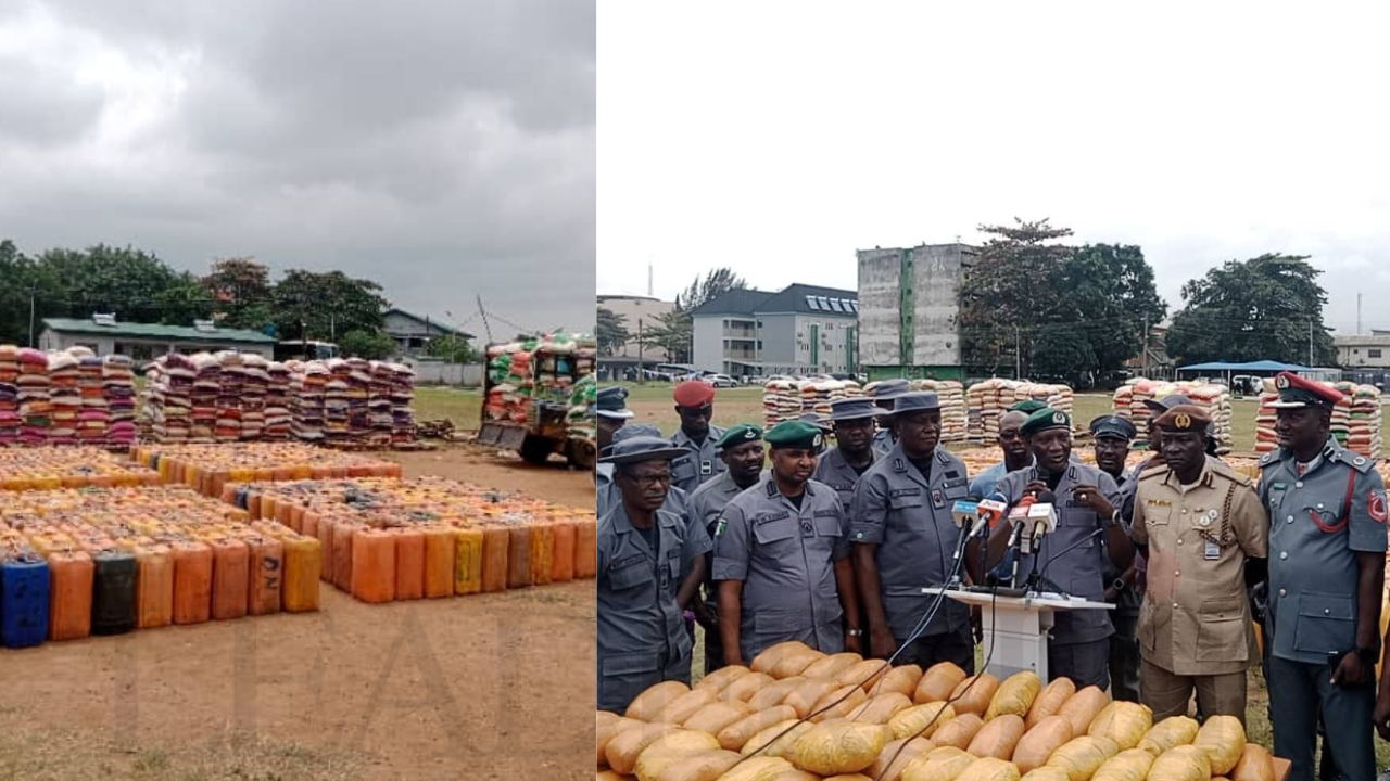 Customs Intercepts N1.38bn Worth Of Petrol, Drugs, Cannabis, Others In 2 Months