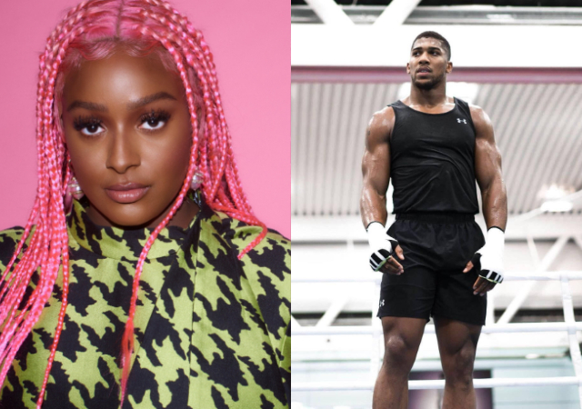 DJ Cuppy Video Calls Anthony Joshua After Loss To Dubois, Boxer’s Facial Look Raises Eyebrows