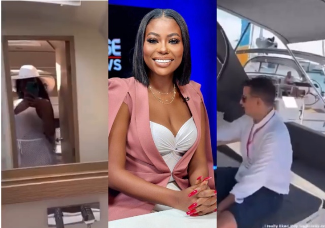 Davido’s First Baby Mama, Sophia Momodu’s Luxury Yacht Cruise with White Man Sets Tongue Wagging