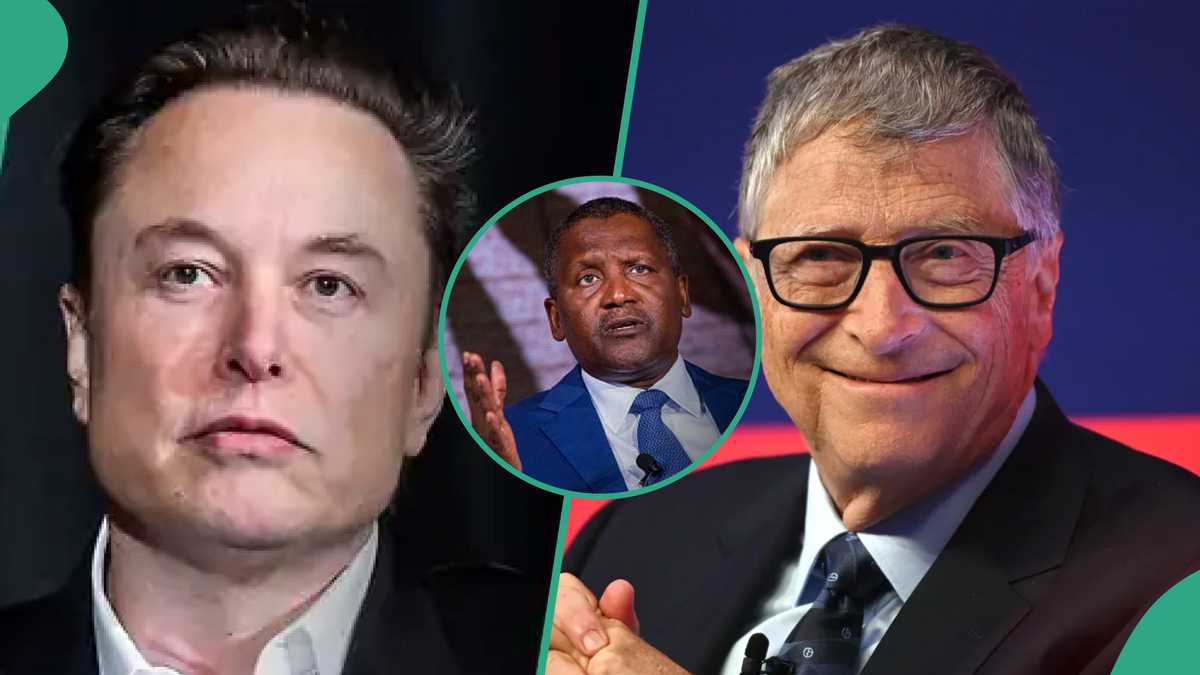 Elon Musk Leads List of 10 Richest Men in the World in 2024 as Dangote Gets New Ranking