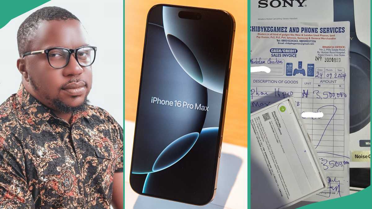 Engineer Splurges N3.5 Million on New iPhone 16 Pro Max, Set to Gift Friend His iPhone 15 Pro Max