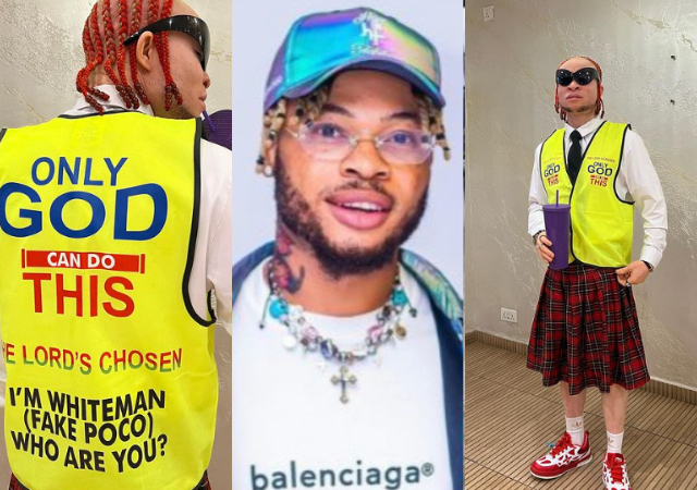 Fake Poco rocks Lord’s Chosen apron at nightclub, Poco Lee shows Support