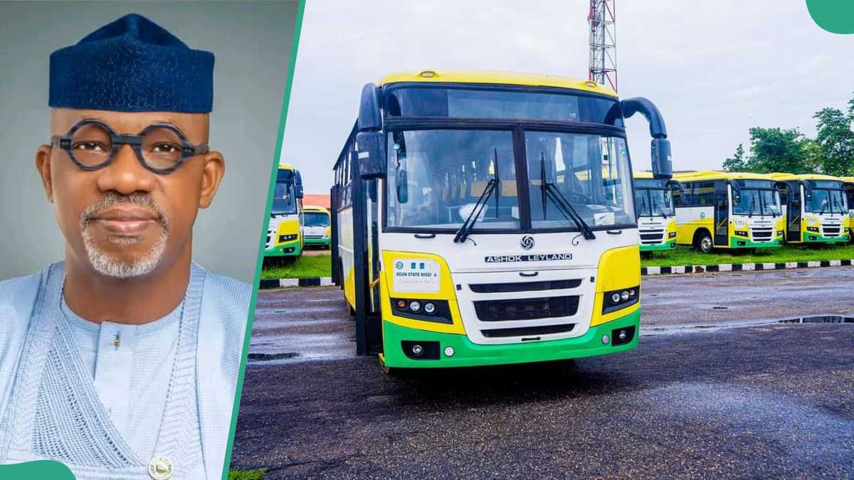 Fuel Hike: Jubilation As Nigerian Governor Releases 100 CNG Buses to Transporters