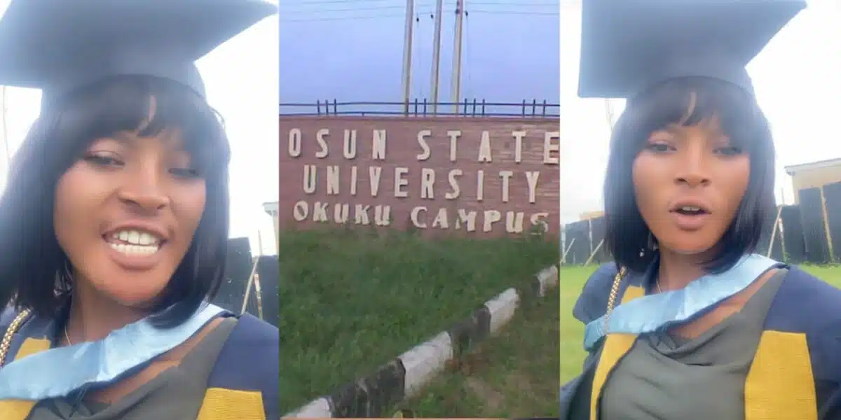 Proud graduate declares herself first female virgin from Osun State University