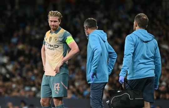 Guardiola Gives Update On Worrying De Bruyne Injury Ahead Arsenal Clash