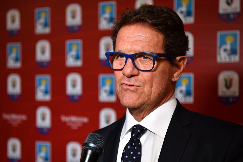 Capello: I Can’t Wait To See Inter Clash With Man City In UCL