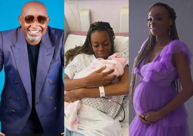 Iyabo Ojo's lover, Paulo Okoye officially becomes a grandpa as daughter Venessa welcomes her first child