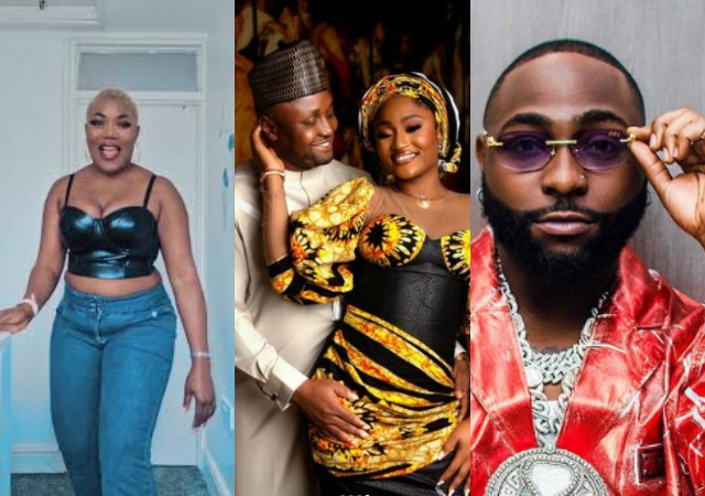 Izzy Ogbeide reacts to Davido