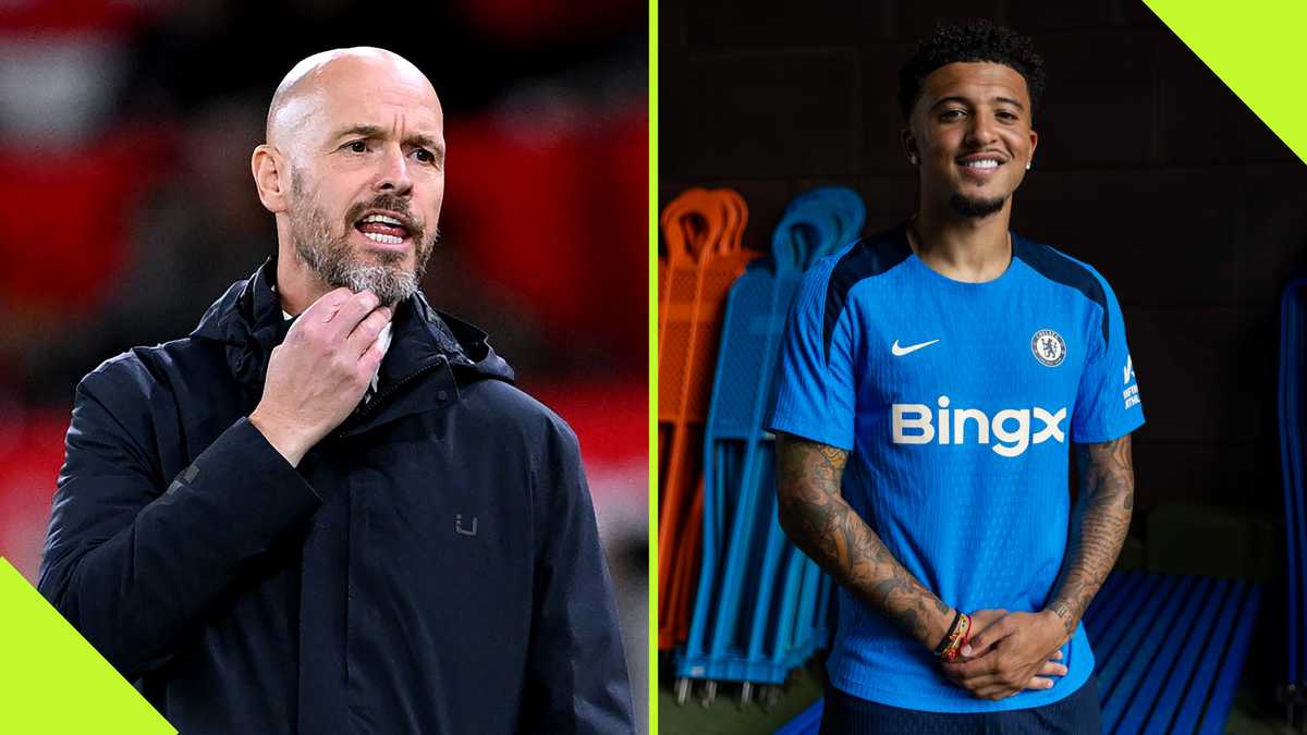 Jadon Sancho Appears to Take a Swipe at Man Utd Boss Erik ten Hag After Chelsea Switch