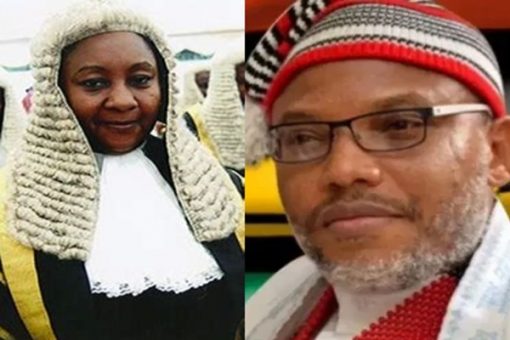 Justice Nyako Hands Off Kanu's Trial