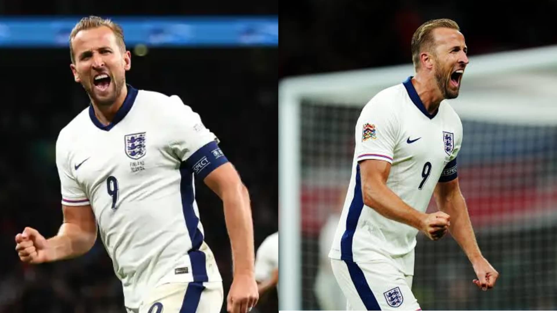 Kane marks England 100th cap with brace against Finland