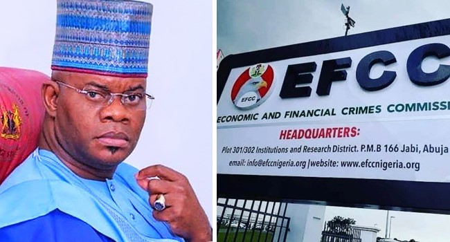 Kogi Assembly accuses EFCC of assassination attempts on Yahaya Bello]