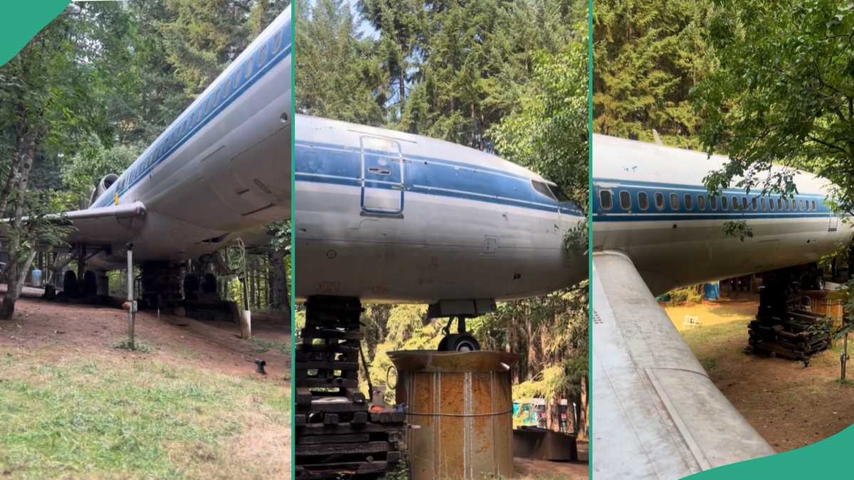 Lady Shows Gigantic Aeroplane Converted Into Houses, Video Fascinate Social Media Users