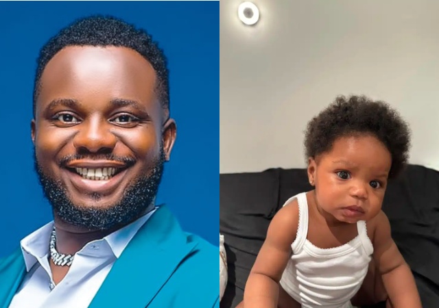 “Lion No Dey Born Goat” – Reactions as Sabinus Shares Adorable Photos of His Daughter