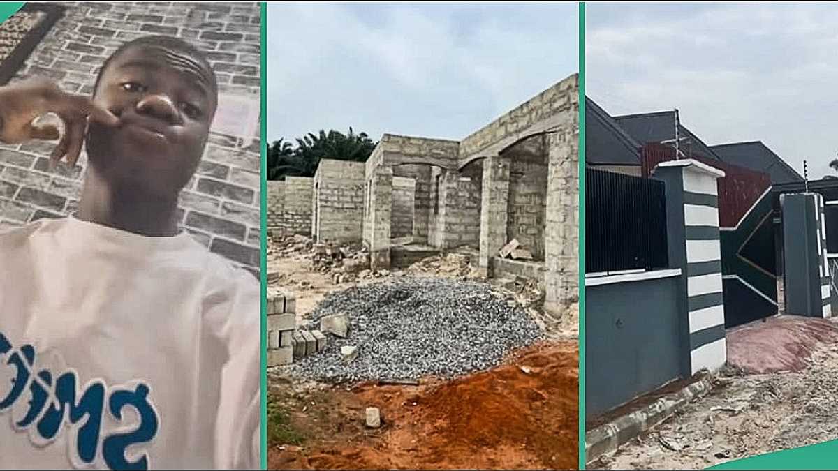 Man Excited after Building Stunning House, Video Goes Viral on TikTok