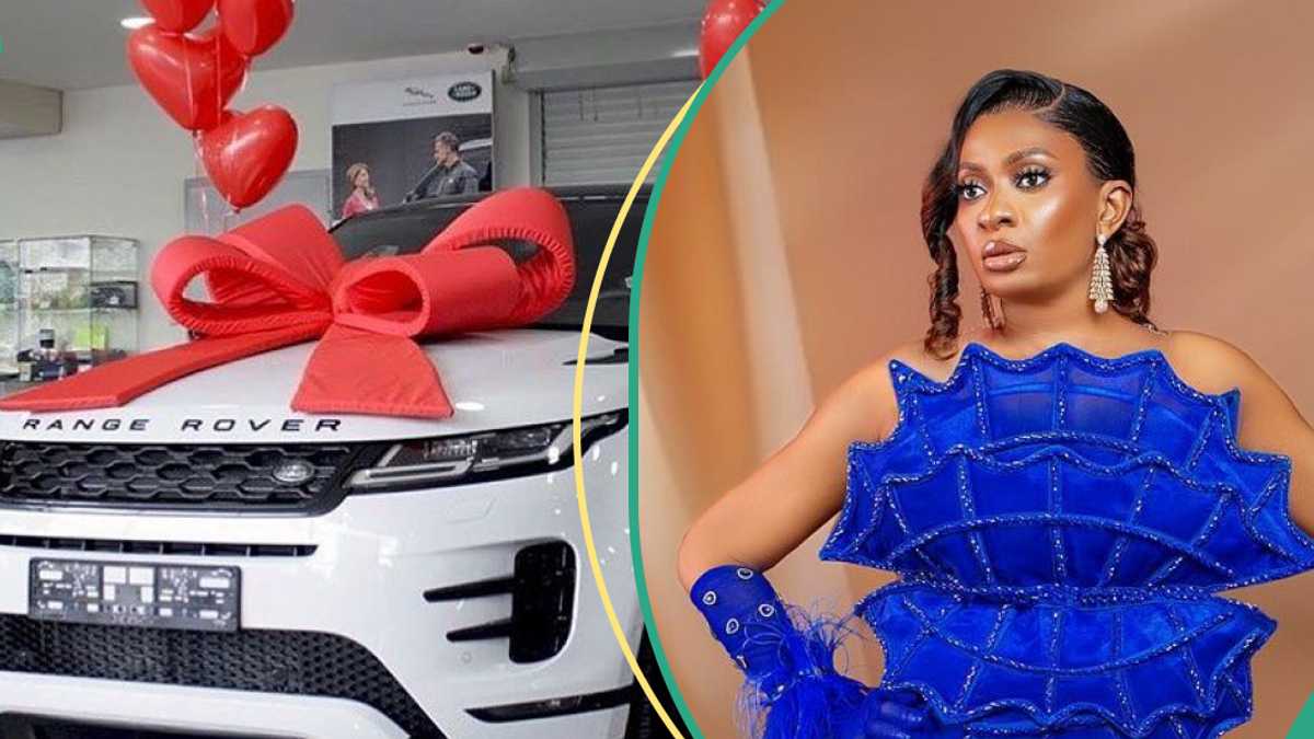 May Edochie receives white Range Rover from fans as she celebrates her birthday: "Garage is filled"