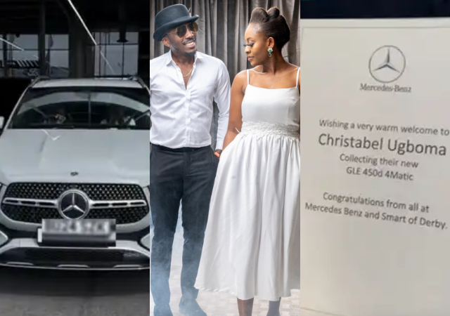 “Men Dey”- Reactions as Bovi Gifts Wife brand new Benz ahead of her birthday celebration