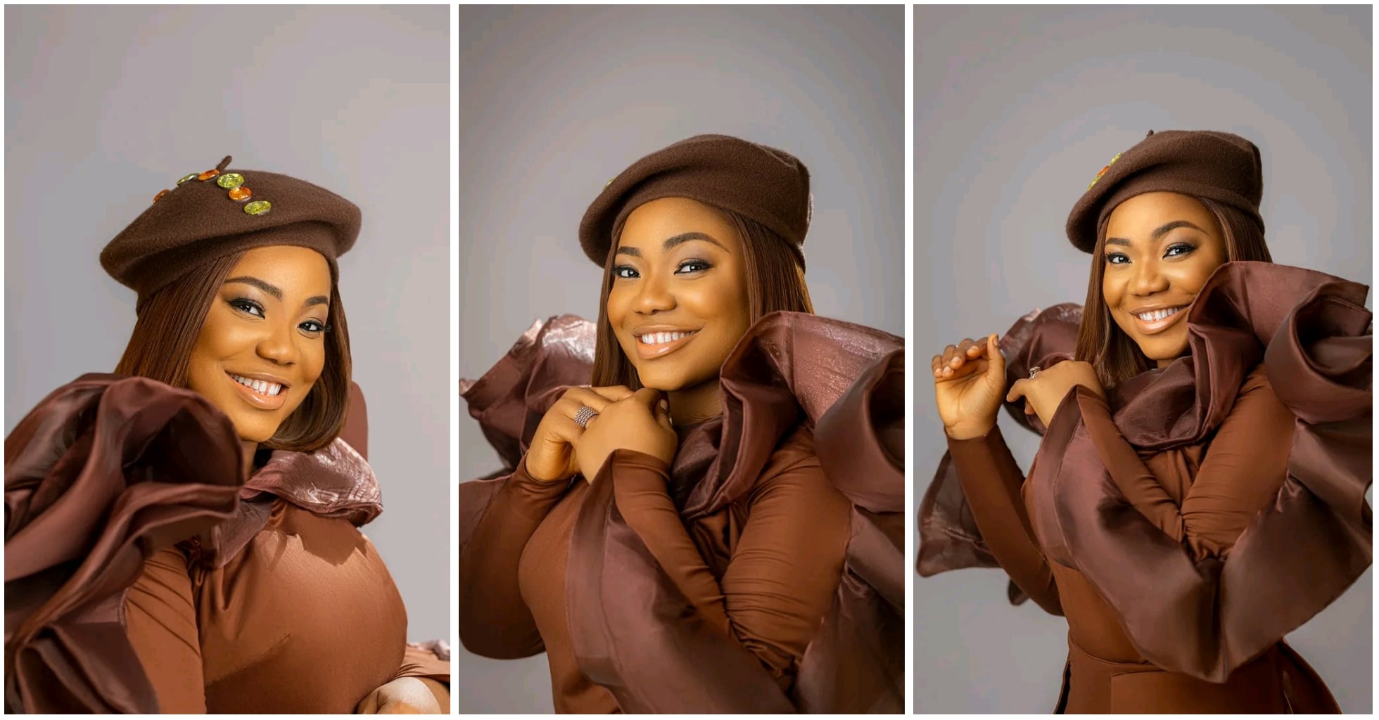 Mercy Chinwo marks birthday with special note, earth-toned outfits