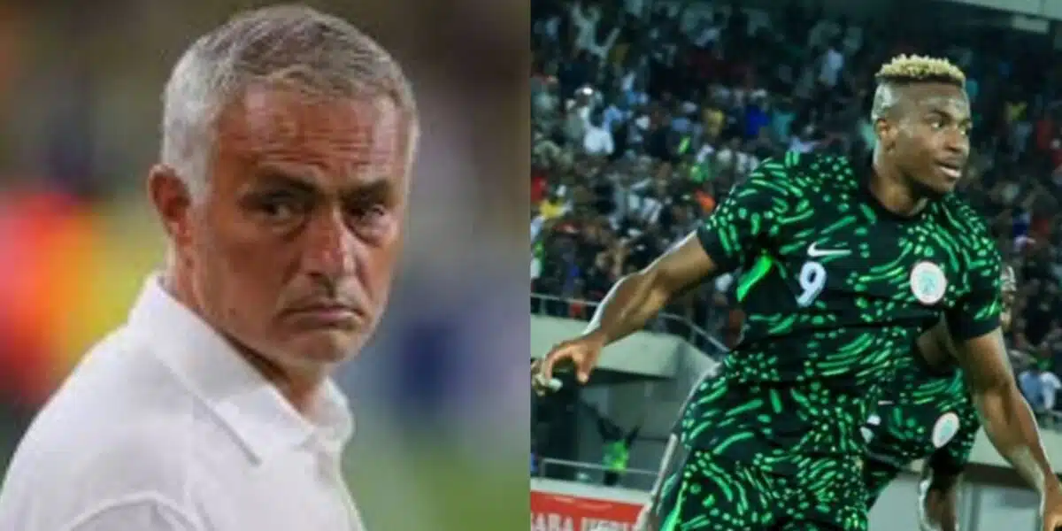 Mourinho calls out Osimhen, claims player dives too much