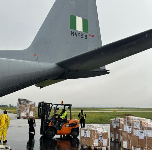 NAF begins Edo guber election materials transportation