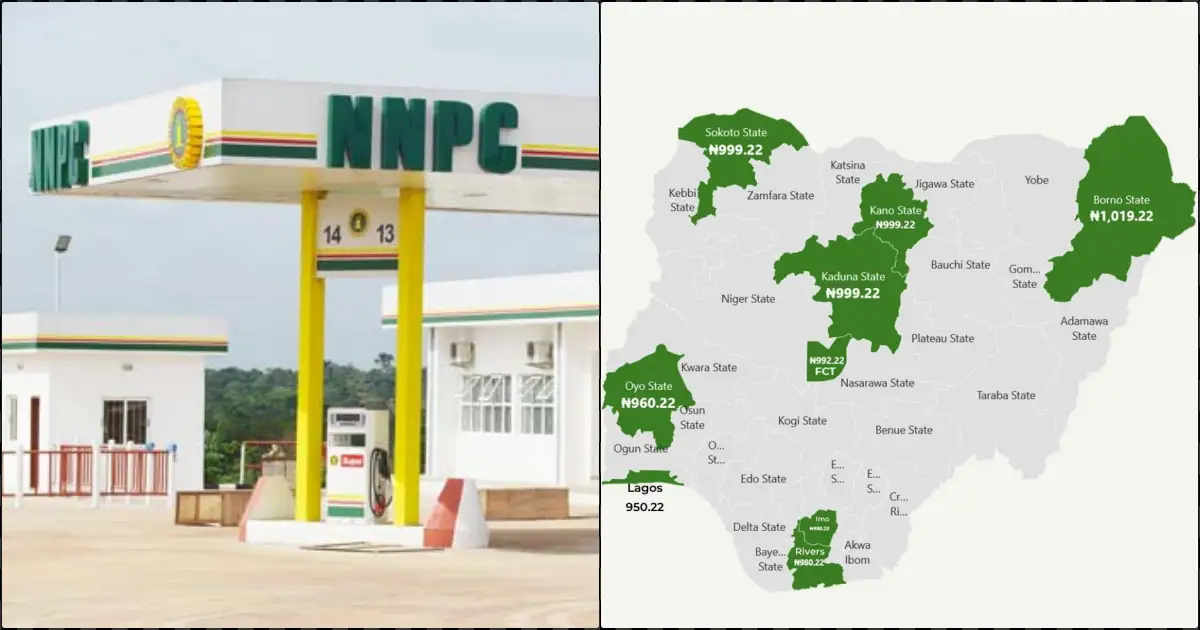 NNPC unveils new fuel price based on supply from Dangote Refinery