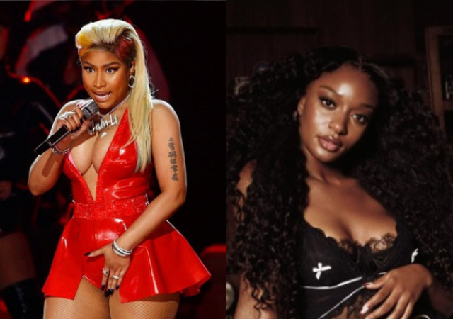 Nicki Minaj sings Ayra Starr's song, struggles to speak pidgin