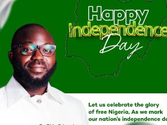 Nigeria At 64: Akmodel MD Felicitates With Nigeria On Independence Day