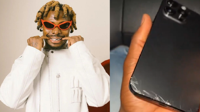 Nigerian Fans Calls Out Asake For Damaging His iPhone 16 Pro Max After He Tried To Take A Selfie With Him (VIDEO)