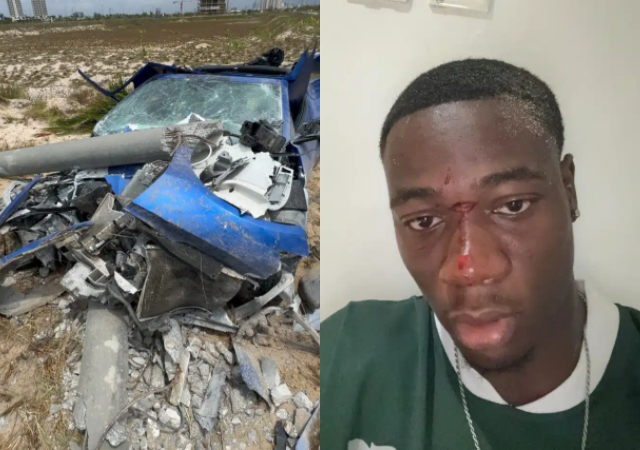 Nigerian man in N400M debt after crashing car in drag race