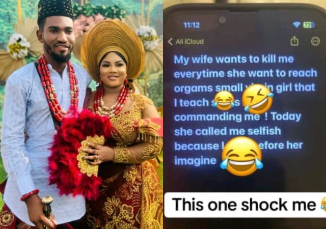 Nigerian wife shares what she found on her husband’s phone, netizens reacts