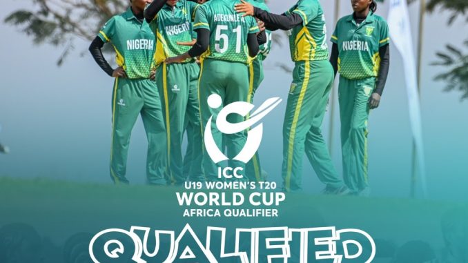 Cricket: Nigeria’s U-19 Book 2025 ICC World Cup Berth In Malaysia