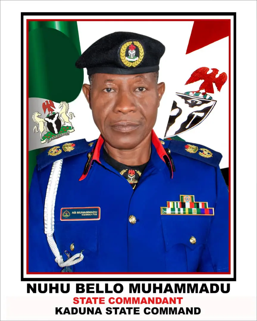 Nuhu Muhammadu assumes duty as NSCDC Kaduna Commandant