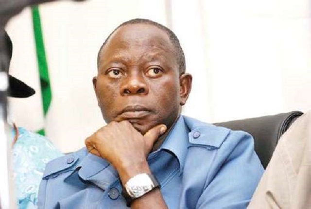 Oshiomhole shares why he knelt down before the Oba of Benin