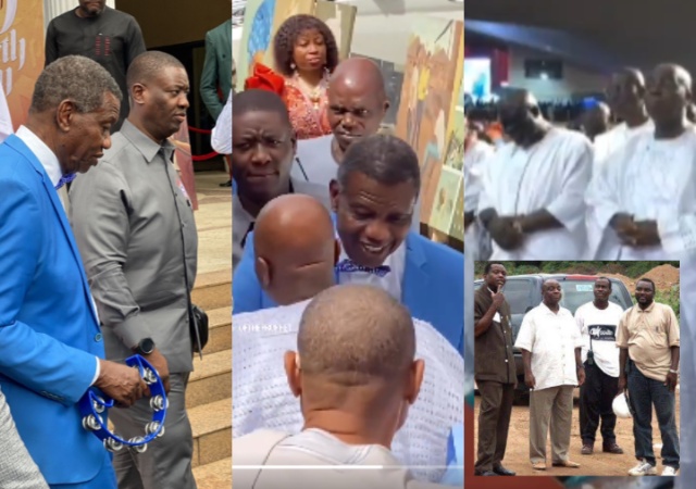 Pastor Adeboye Attends Oyedepo’s 70th Birthday Celebration, Rains Heavy Prayers On Him And His Family