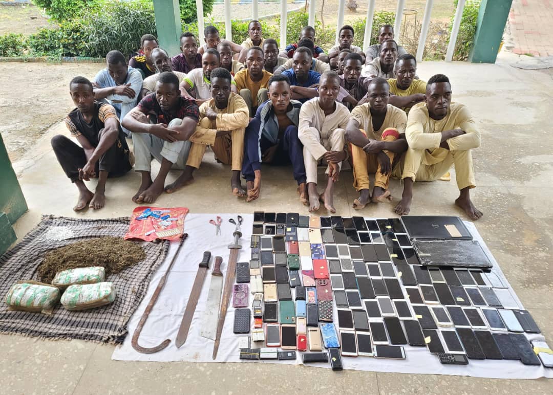 Police Recover 126 Stolen Phones, Arrest 26 Suspects In Kano